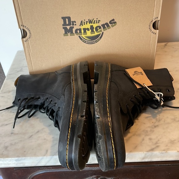 Dr.Martens AirWair Men’s Black Combs Leather Wyoming US13 - Picture 6 of 12